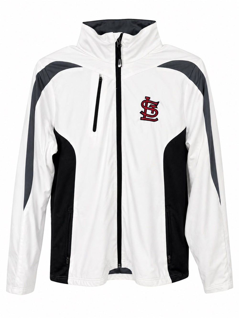 Antigua White and Black St. Louis Cardinals Women's Jacket